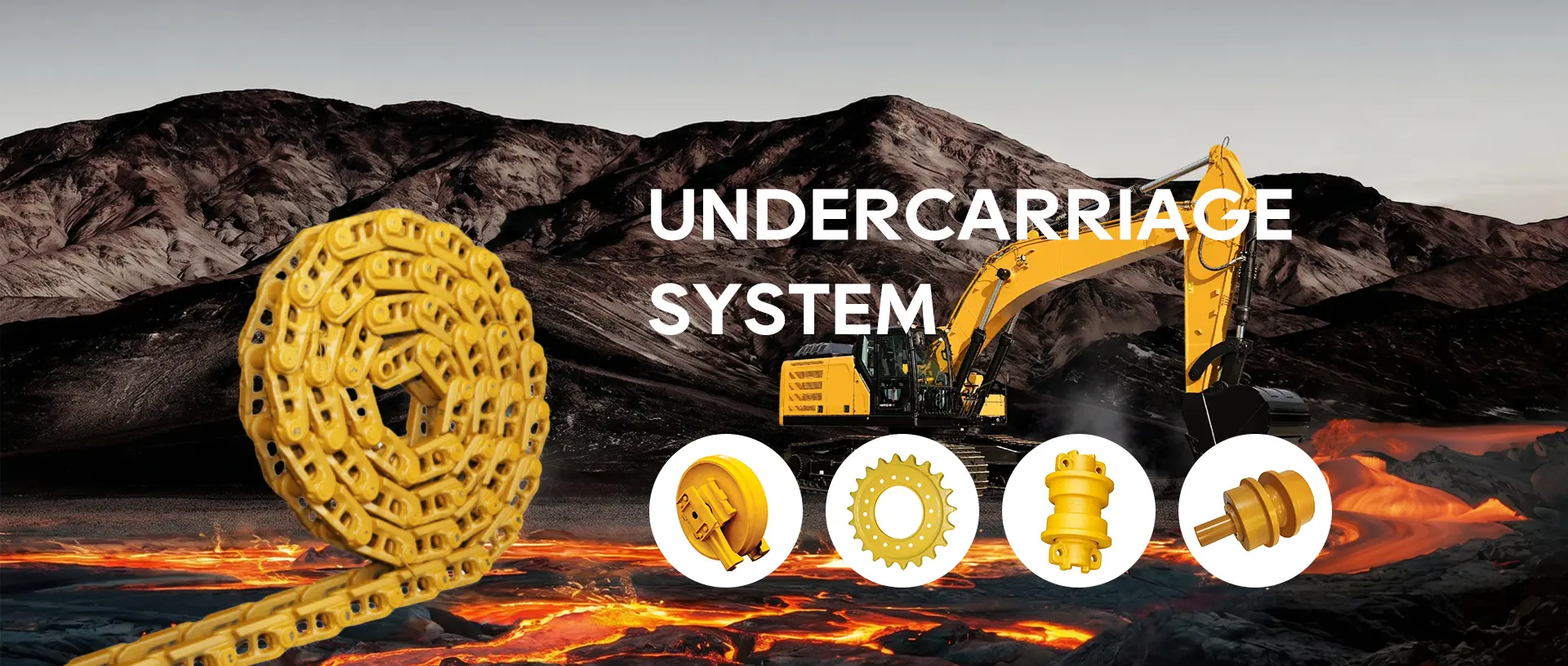 Fabricant de pièces d'excavatrice durables